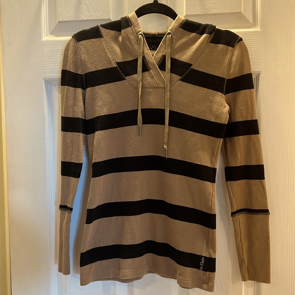 Calvin Klein Striped Hoodie